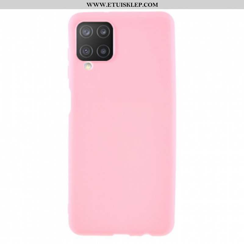 Etui do Samsung Galaxy M12 / A12 Matowy Silikon